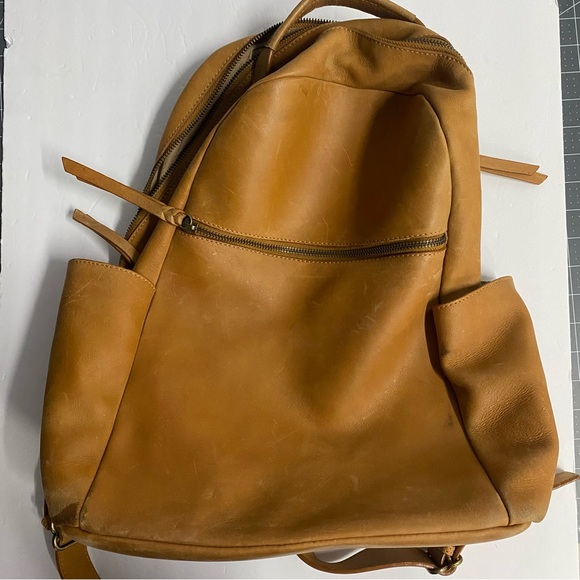 Able Handbags - Able Alem Leather Backpack